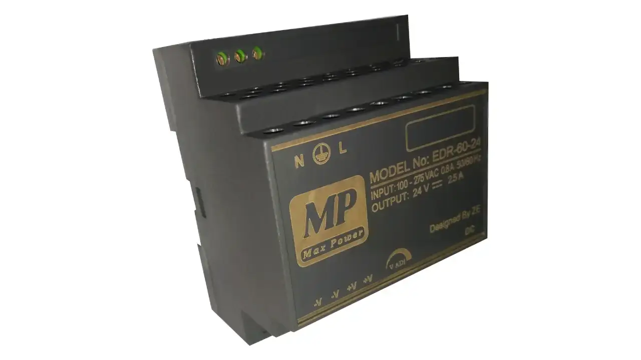 منبع تغذیه مدل EDR-60-24 برند MP پاور ریلی